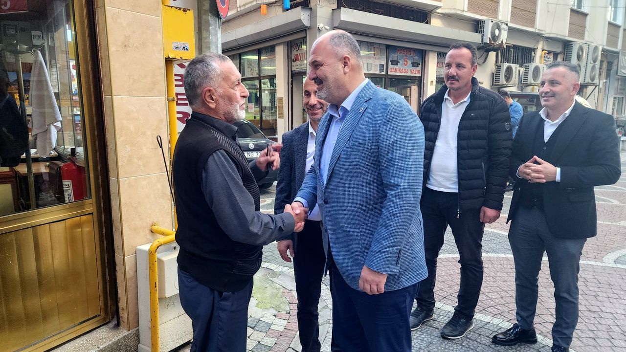 AK Parti Giresun İl Başkanı Mete Bahadır Yılmaz Bulancak ziyaret etti görseli