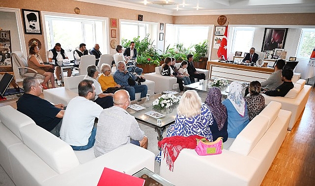 Kuzdere halkından Başkan Topaloğlu’na teşekkür ziyareti görseli