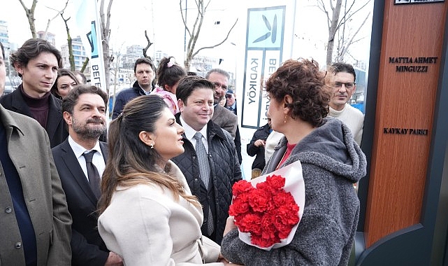 Mattia Ahmet Minguzzi’nin adı Kalamış Kaykay Parkı'nda yaşayacak görseli