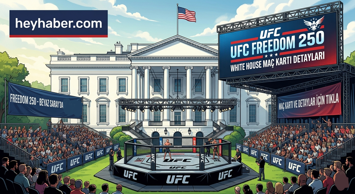 UFC White House Maç Kartı: UFC Freedom 250 Detayları görseli