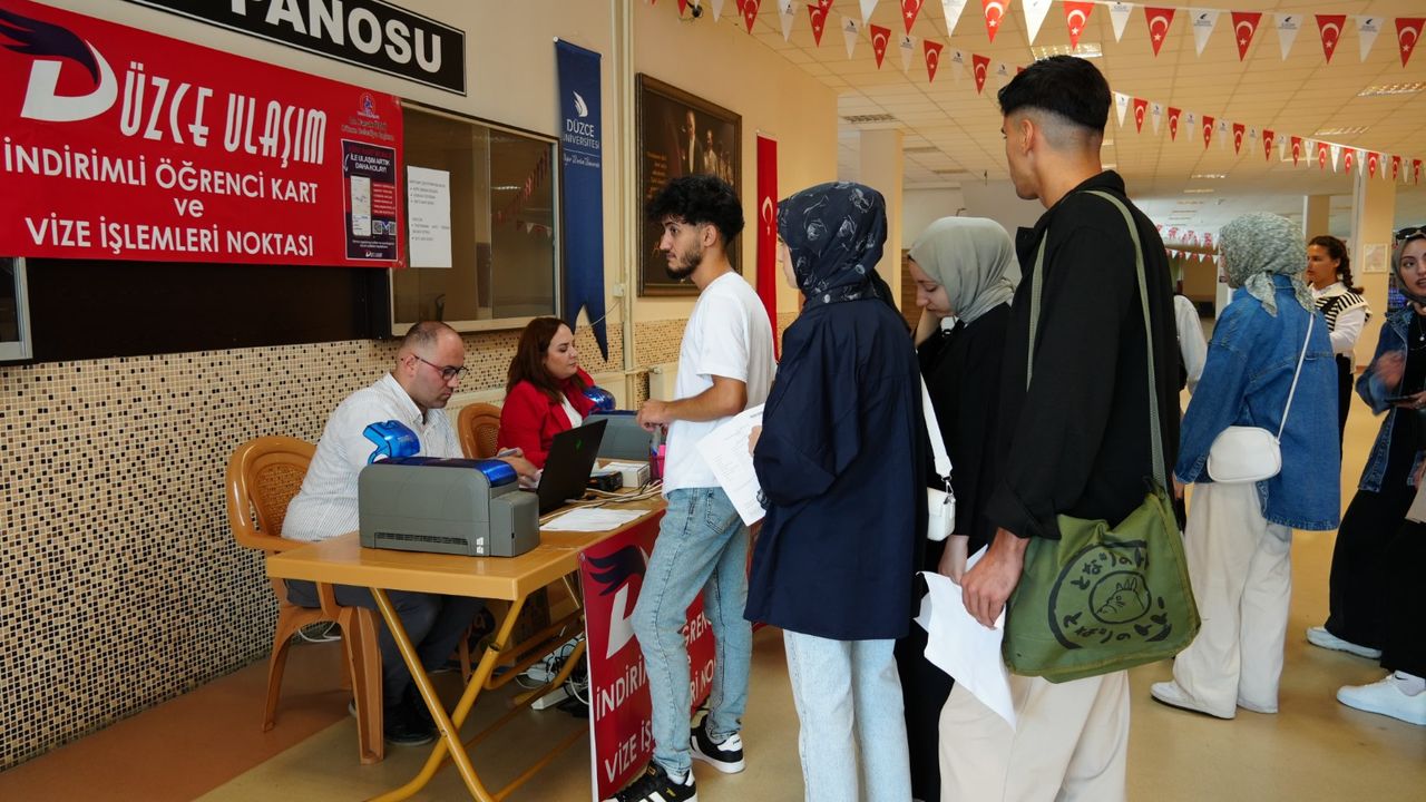 Düzce Üniversitesi'nde ulaşım; Düzce Ulaşım Aş'ye geçti görseli