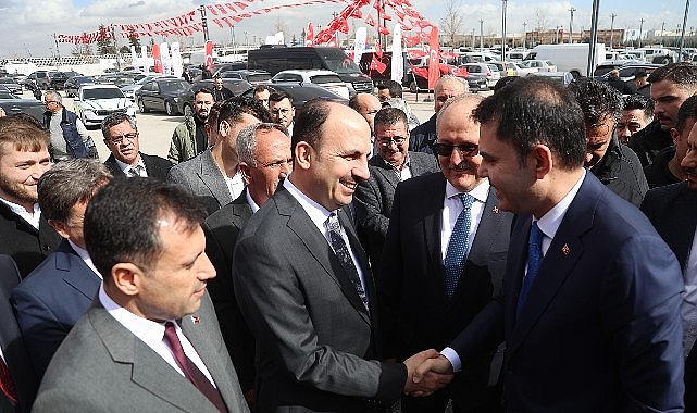 Bakan Kurum Konya’da TOKİ Konutları ve Yeni Sanayi Sitesi 3. Etabın Kura Çekim Programına Katıldı görseli