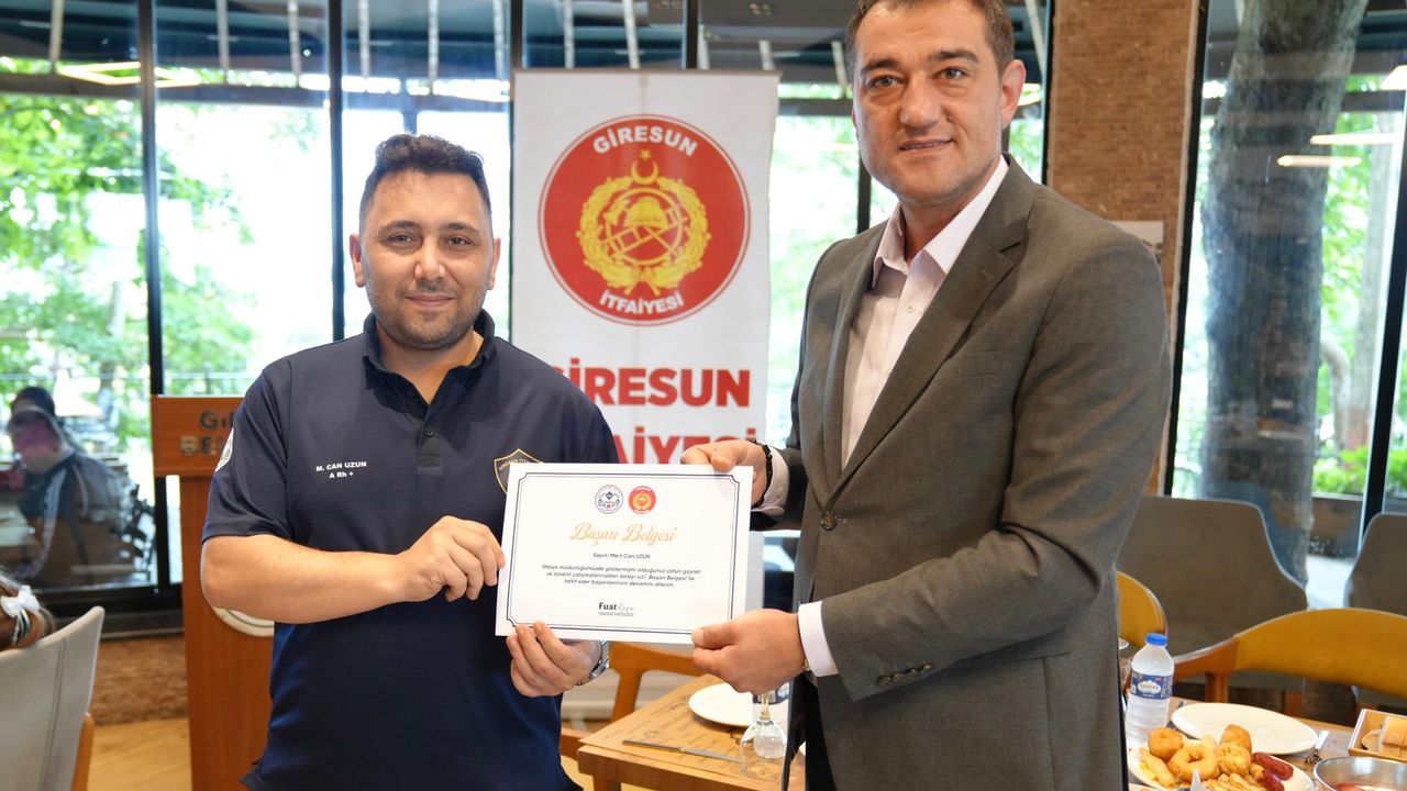 Başkan Köse, İtfaiye Haftası’nda personelle bir araya geldi görseli