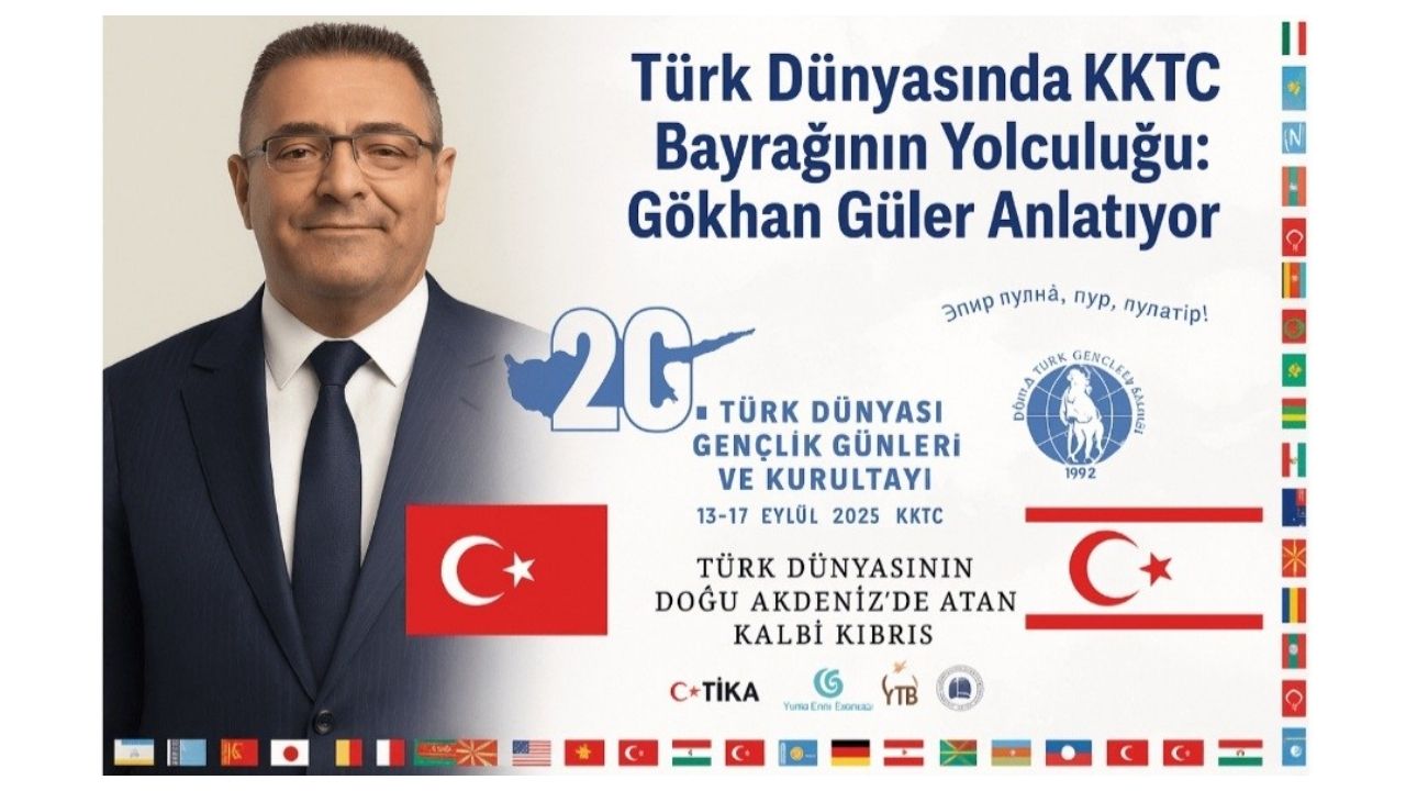 KKTC Cumhurbaşkanı Özel Danışmanı Gökhan Güler ile Türk Dünyası ve KKTC üzerine röportaj görseli