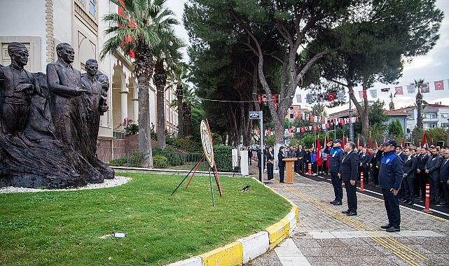 Bayındır’da 10 Kasım Atatürk’ü Anma Günü Töreni Yapıldı görseli