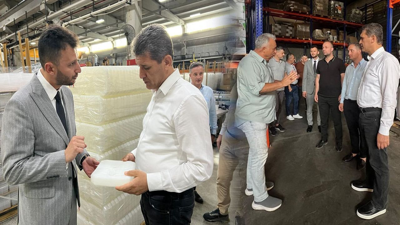 AK Parti Antalya il Başkanı Ali Çetin’den OSB’de firma ziyaretleri görseli