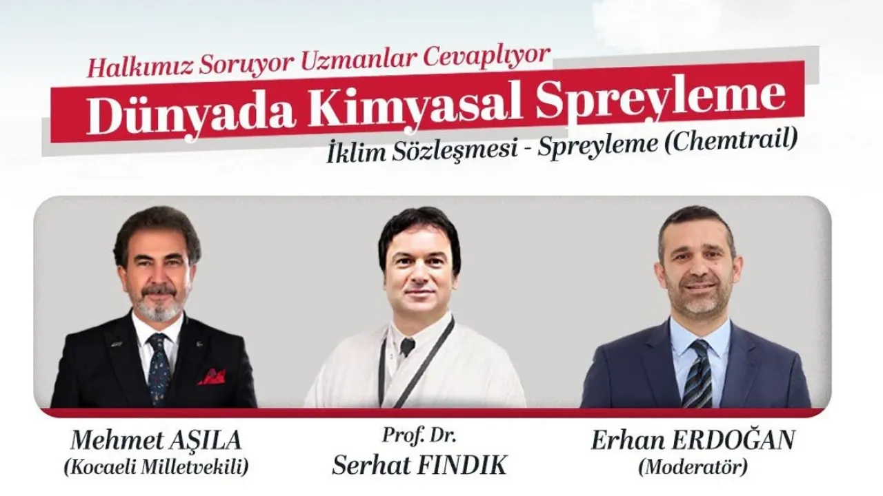 Gebze’de “Chemtrail ve İklim Sözleşmesi” paneli düzenlenecek görseli