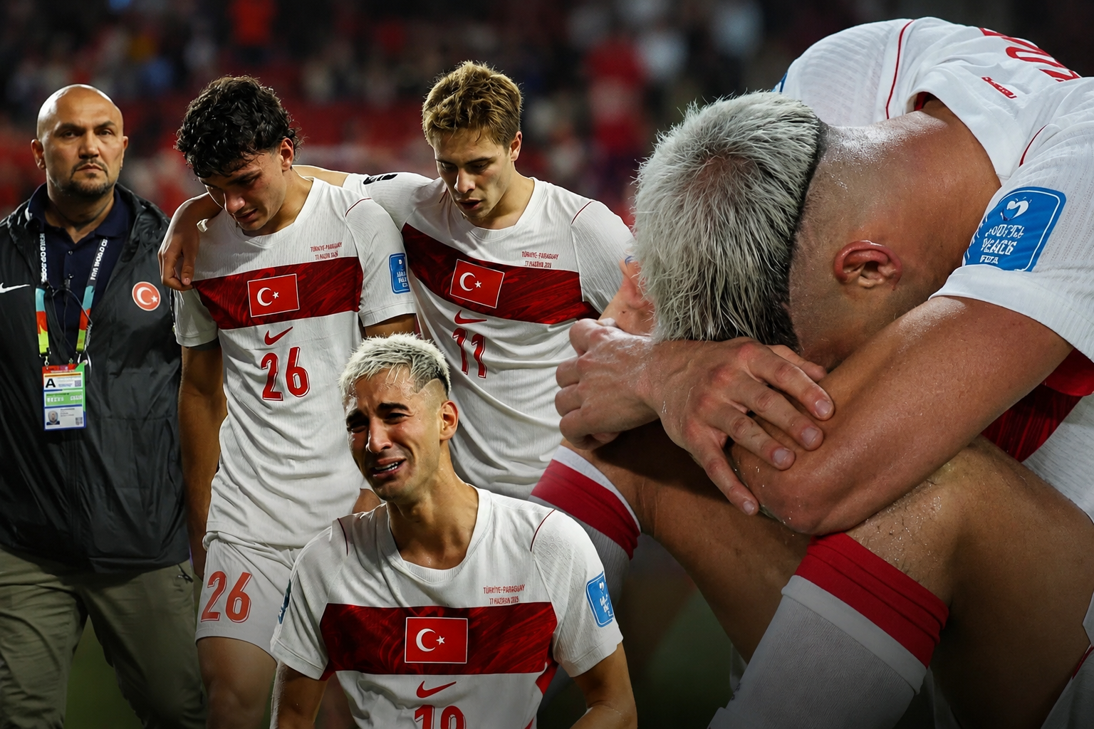 A Milli Takım Dünya Kupası’na Veda Etti! Gözyaşları Sel Oldu görseli