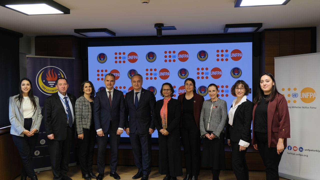 TED ve UNFPA’dan gençlerin güçlendirilmesine yönelik kapsamlı iş birliği görseli