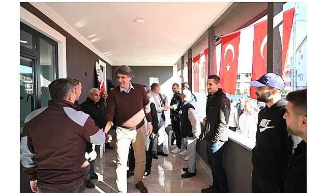 Başkan Kocaman’dan Kartepe Ağasar Kültür Yaşatma ve Yardımlaşma Derneği’ne Ziyaret görseli