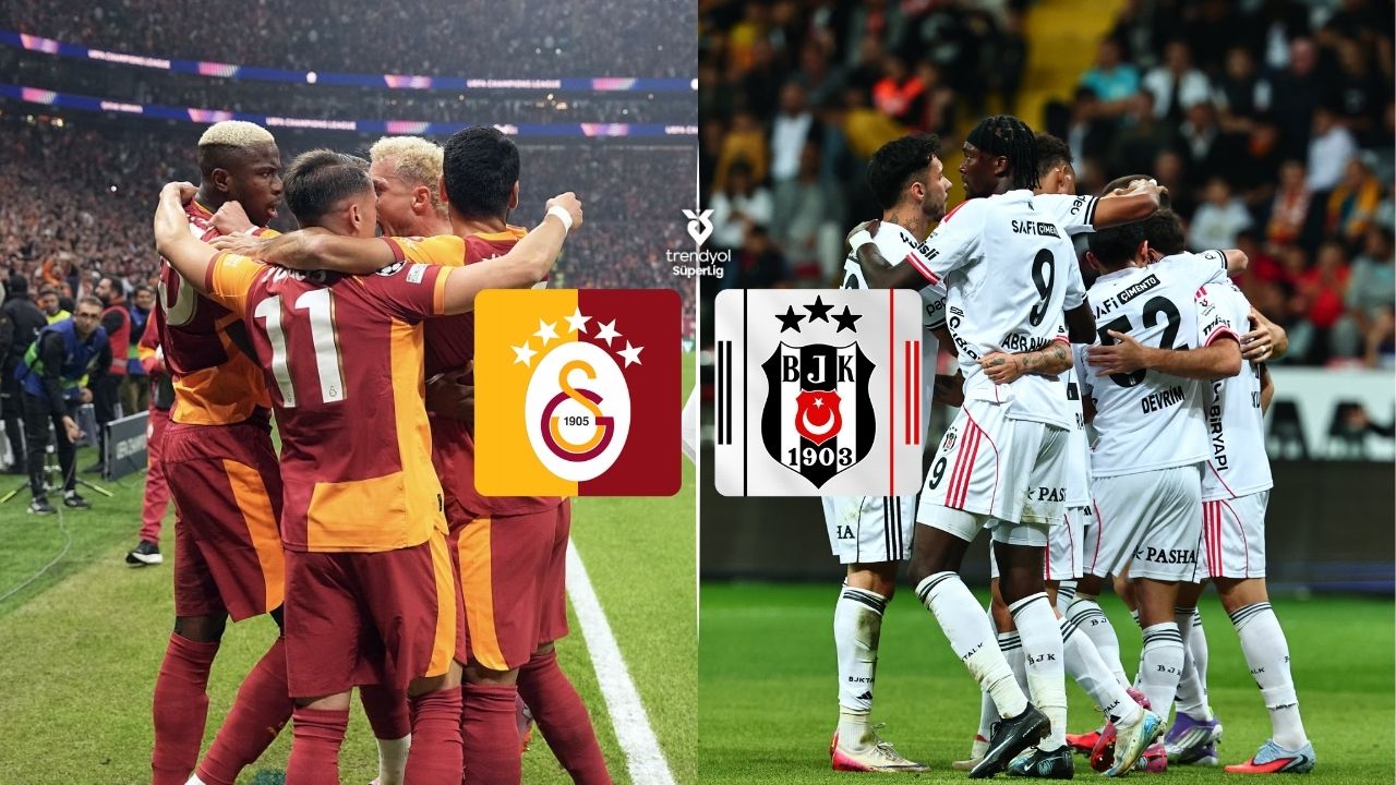 Süper Lig’de derbi ateşi: Galatasaray, Beşiktaş’ı ağırlıyor görseli