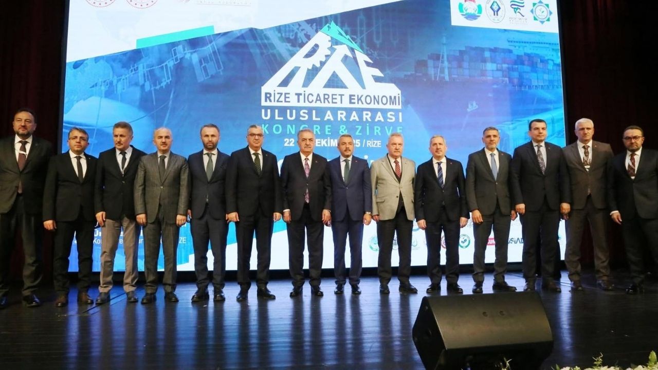 Rize Ticaret ve Ekonomi Uluslararası Kongre & Zirvesi başladı görseli