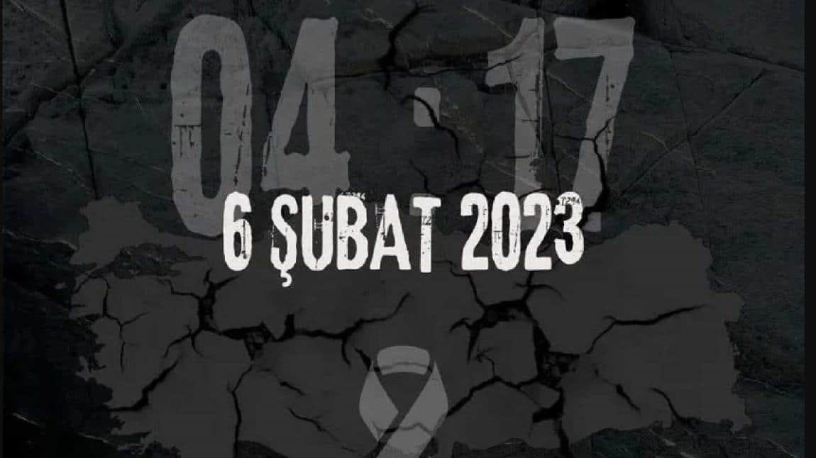 6 ŞUBAT 2023… UNUTMAYACAĞIZ… görseli