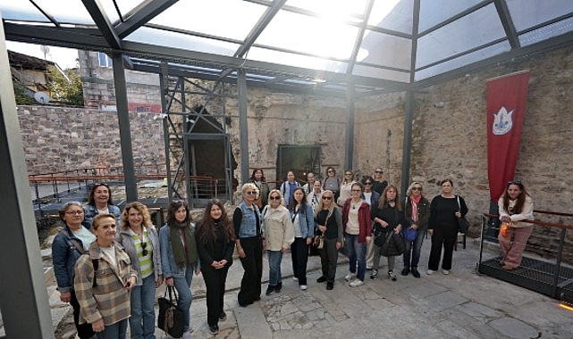 Sanat ve tarihi buluşturan Kıllıoğlu Hamamı’na yoğun ilgi görseli