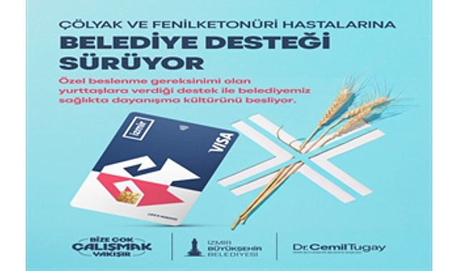 Büyükşehir'den çölyak ve fenilketonüri hastalarına büyük destek görseli