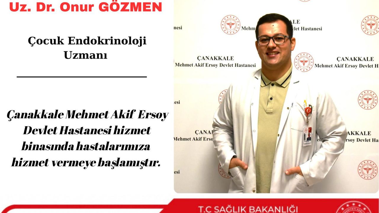 Çanakkale Devlet Hastanesi’nde Çocuk Endokrinoloji Kliniği açıldı görseli