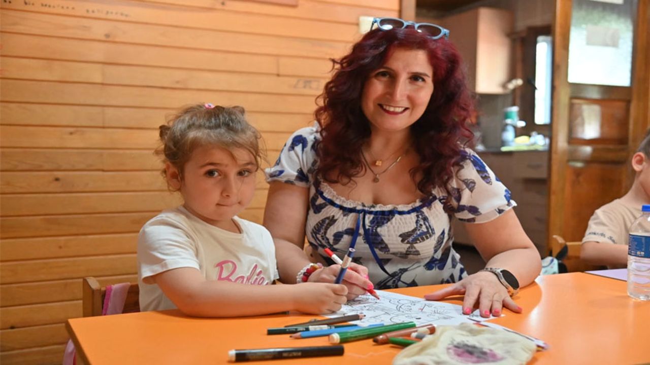 Manisa'da 'Çocuk Kültür ve Sanat Merkezleri'ne yoğun ilgi görseli