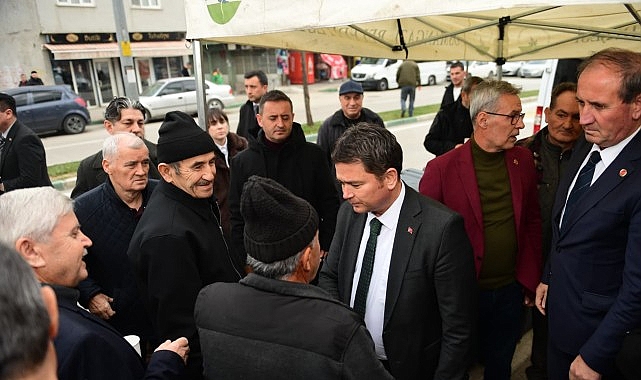 Başkan Erkan Aydın’ın Cuma Durağı Çiftehavuzlar Mahallesi Oldu görseli