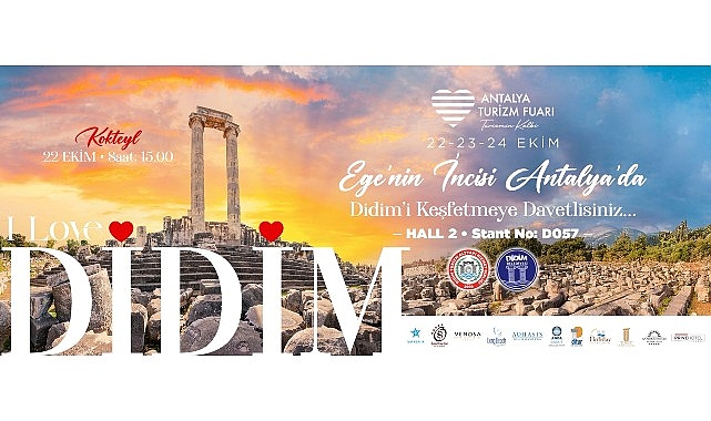 Didim, Antalya Turizm Fuarı’nda Yerini Alıyor görseli