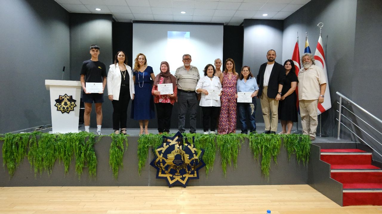 KAÜSEM 2025 yaz dönemi sertifika töreni gerçekleştirildi görseli