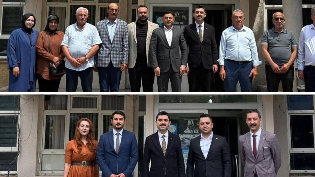 Kaymakam Muhammed Emin Tutal’a başkanlardan ziyaret görseli