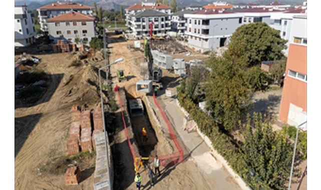 180 milyon liralık altyapı yatırımı başladı görseli