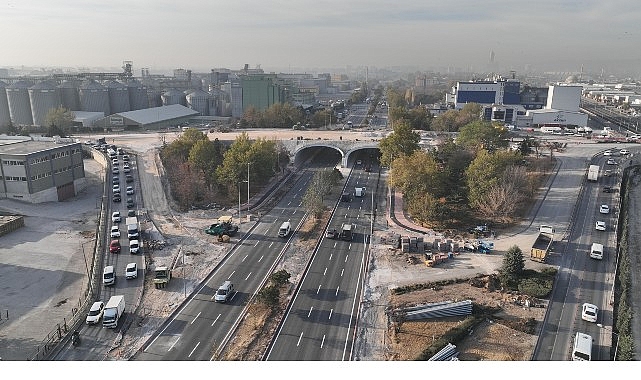 Başkan Altay Yenileme Çalışması Süren Marangozlar Kavşağı’nın Alt Kısmını Trafiğe Açtıklarını Açıkladı görseli