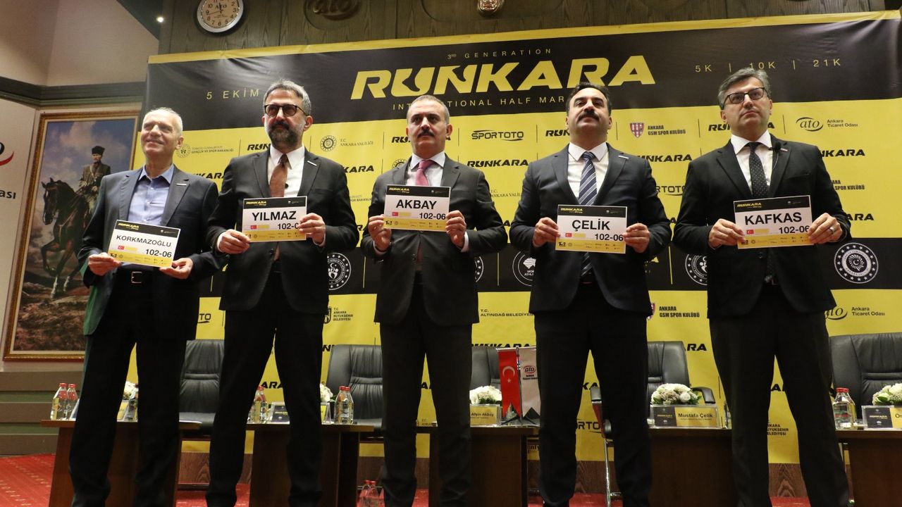“Ankara, Dünya Başkentleri arasında koşuyor: RUNKARA 5 Ekim’de” görseli