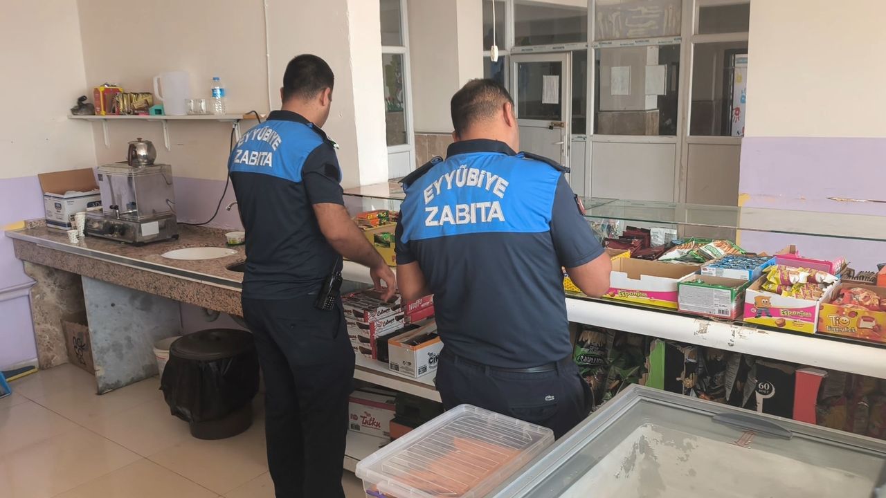 Eyyübiye Belediyesi'nden okul kantinlerinde sıkı denetim görseli