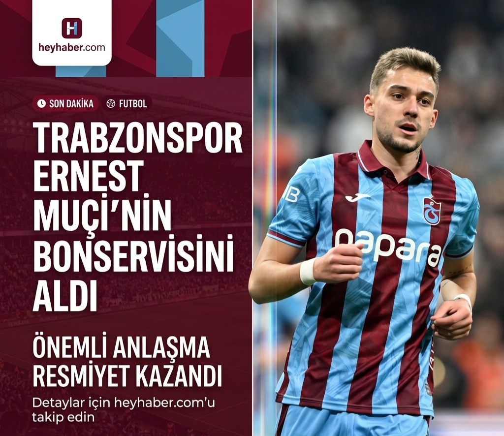 Trabzonspor Ernest Muçi'nin Bonservisini Aldı! görseli