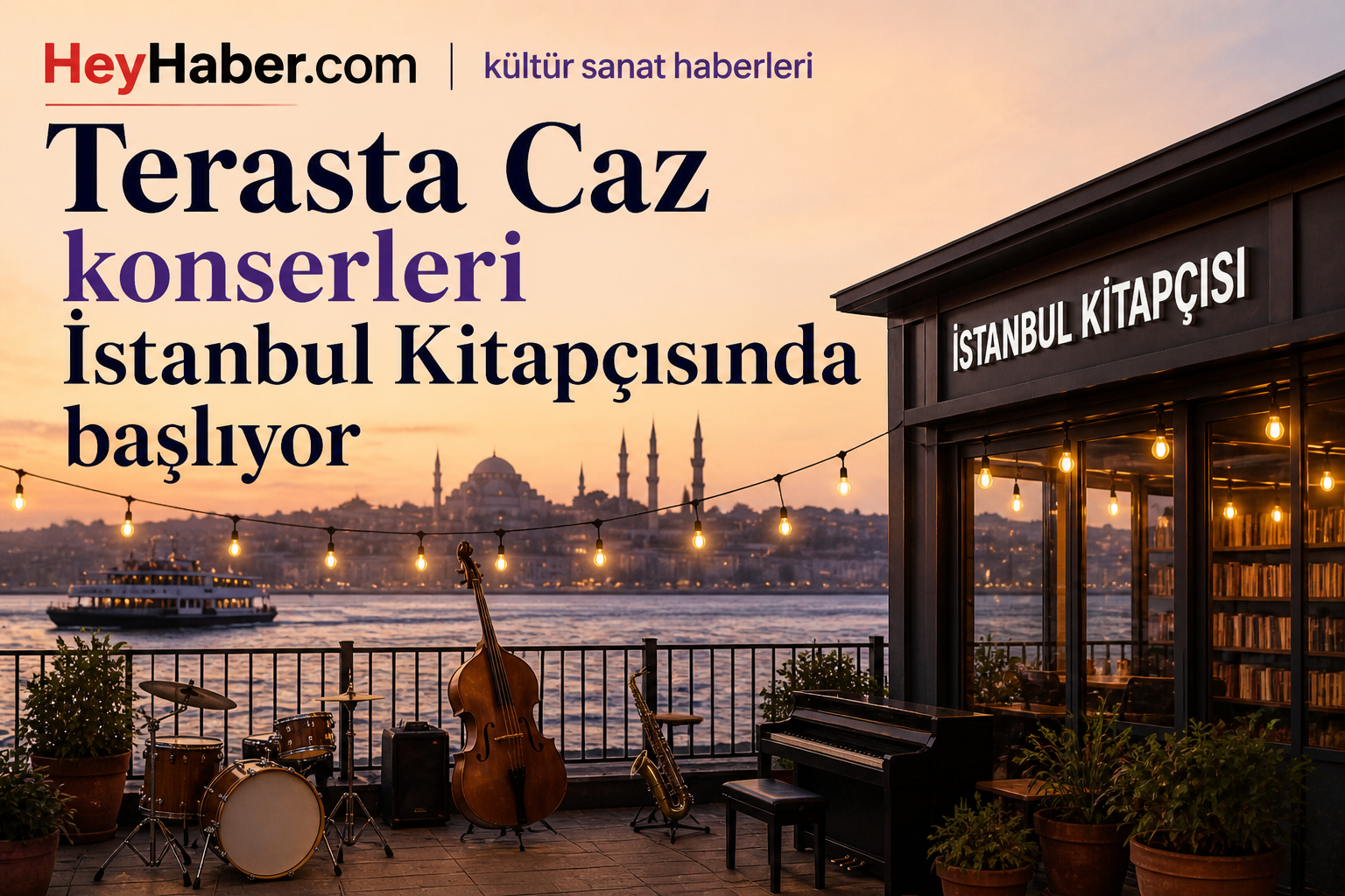 "Terasta Caz" Konserleri 8 Mayıs'ta Başlıyor görseli