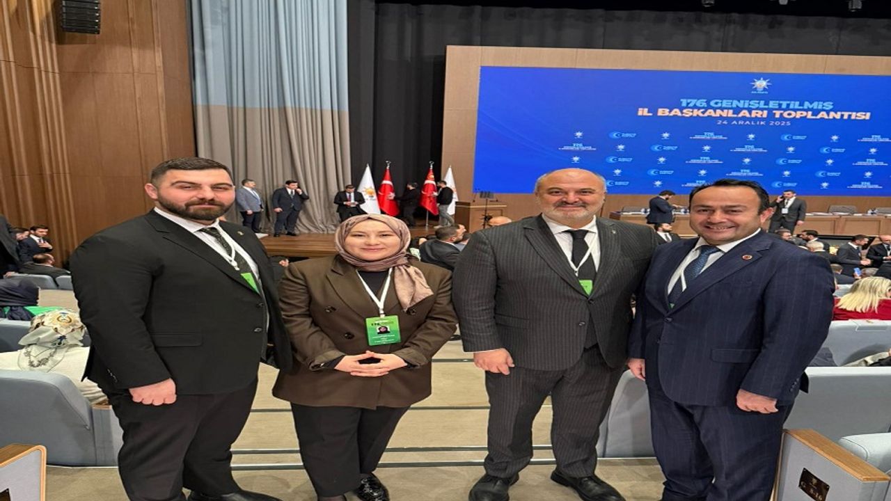 Mete Bahadır Yılmaz İl Başkanları toplantısında görseli
