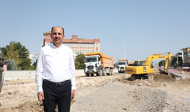 Başkan Altay: 'Adliye – Şehir Hastanesi Raylı Sistem Bağlantısını Yıl Sonundan Önce Tamamlayacağız' görseli