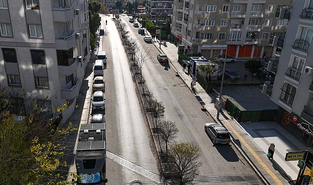 Buca’nın refüjleri yenileniyor görseli