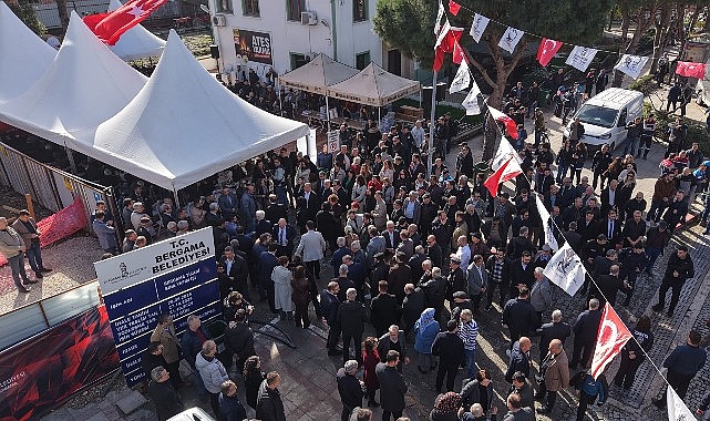 Bergama Belediyesi Ticaret Merkezi’nin Temeli Atıldı görseli