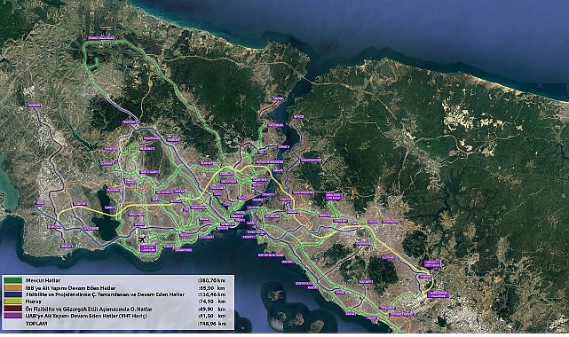 İstanbul’da Raylı Sistemler Güçlenerek Büyüyor görseli
