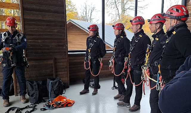 Kartepe Teleferik'te gerçeği aratmayan tatbikat görseli