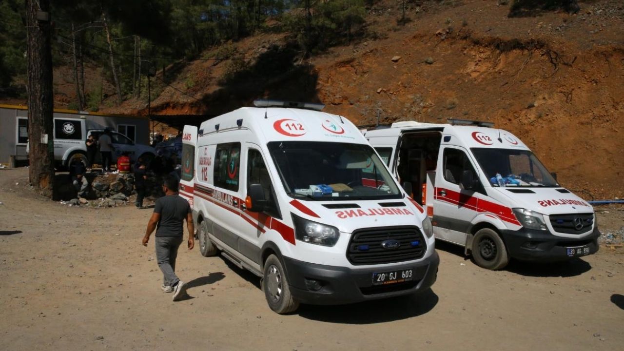 Denizli’de maden ocağında göçük: 2 işçiyi kurtarma çalışmaları sürüyor görseli