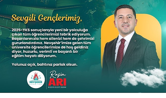 Başkan Arı’dan Üniversiteyi Kazanan Öğrencilere Tebrik görseli