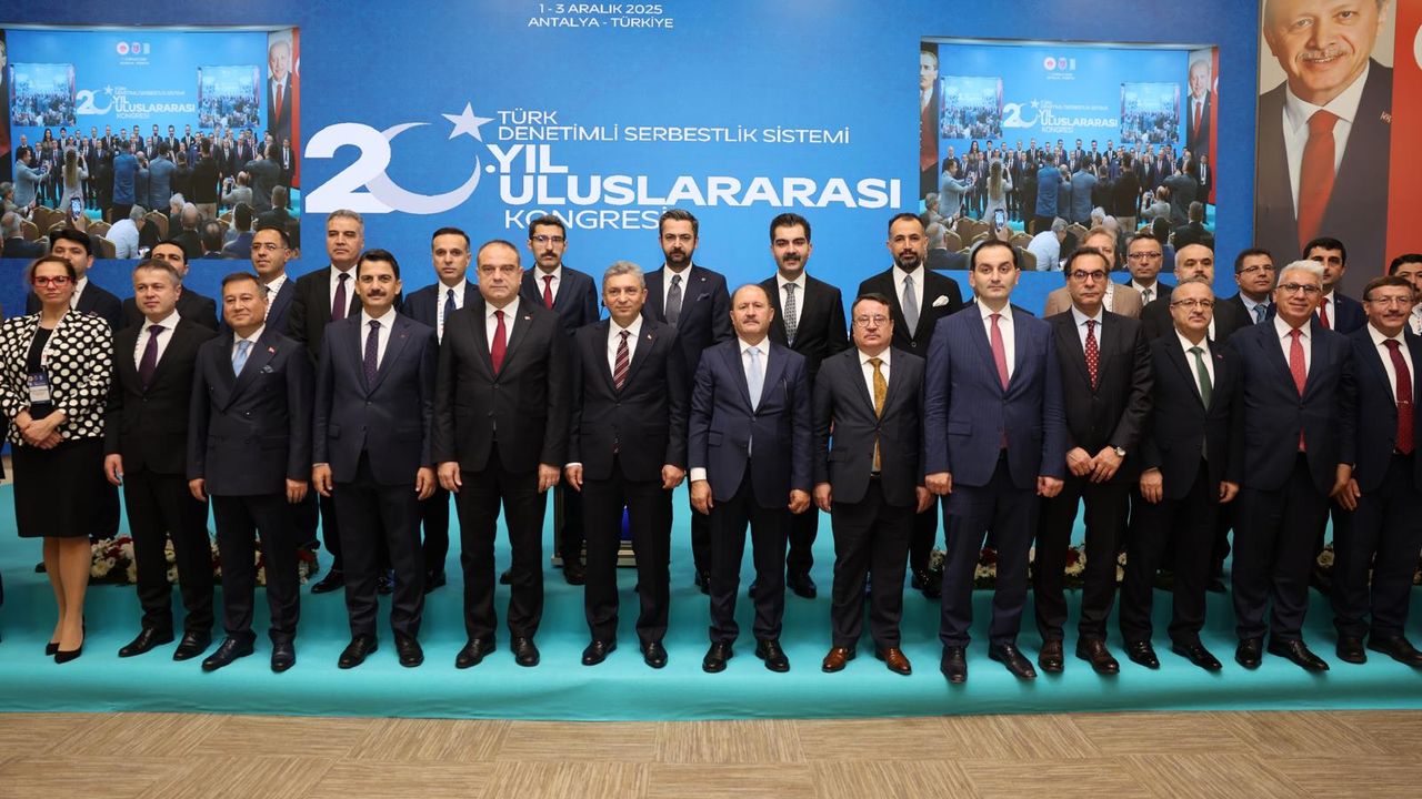 Türk Denetimli Serbestlik Sistemi’nde 20. Yıl Gururu; Uluslararası Kongre başladı görseli