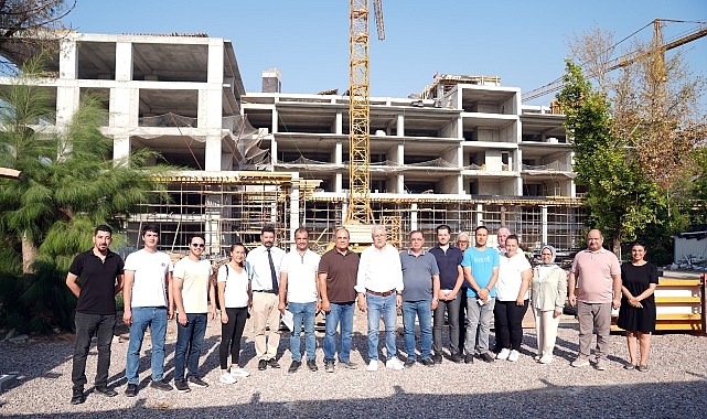 Ege Üniversitesinde dev teknopark kompleksi hızla yükseliyor görseli