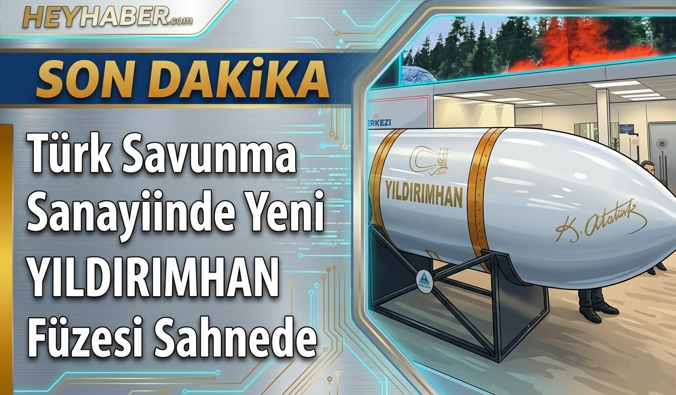 Türk Savunma Sanayiinde Yeni Dönem: YILDIRIMHAN Füzesi Sahnede görseli