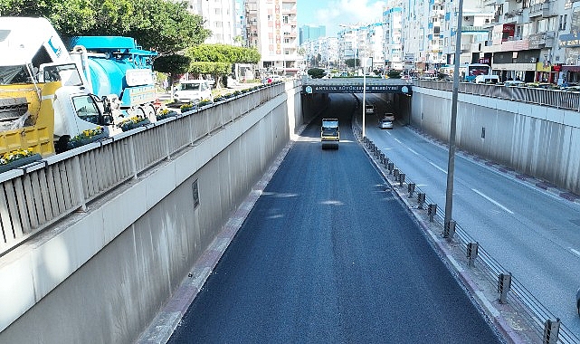 100. Yıl Bulvarı’nda altı etaplı çalışmanın üçüncü etabı tamamlandı görseli