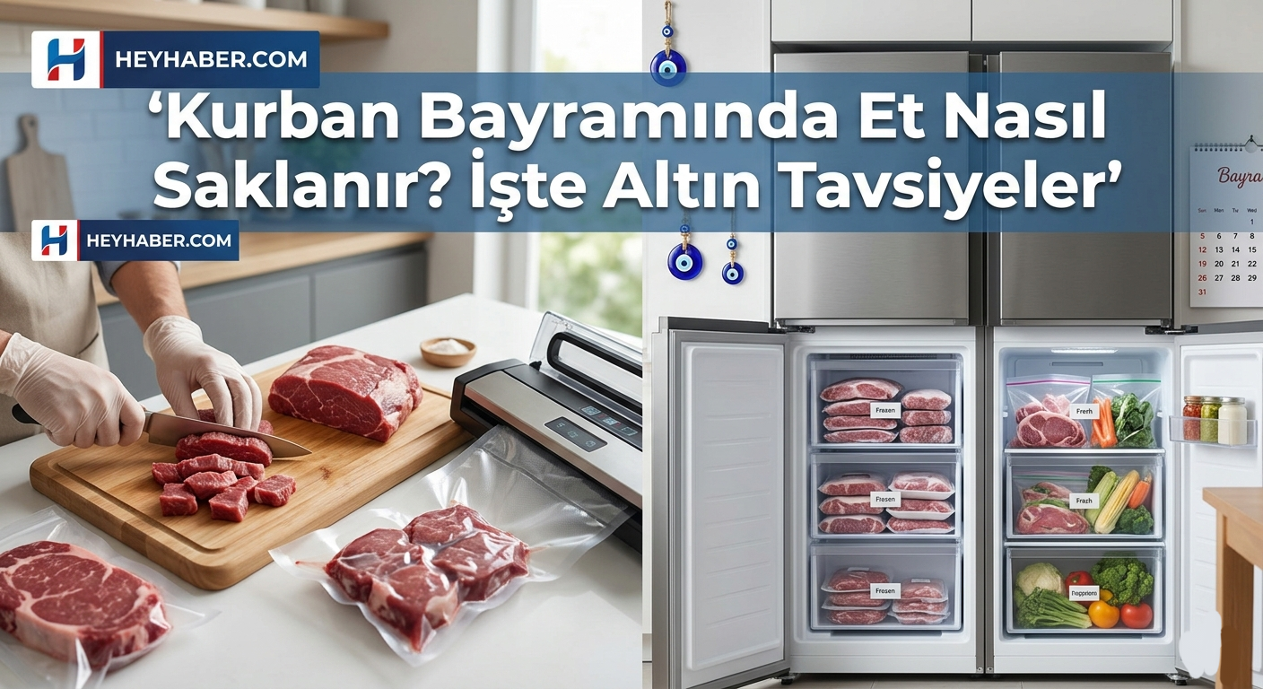 Kurban Bayramında Et Nasıl Saklanır? İşte Altın Tavsiyeler görseli