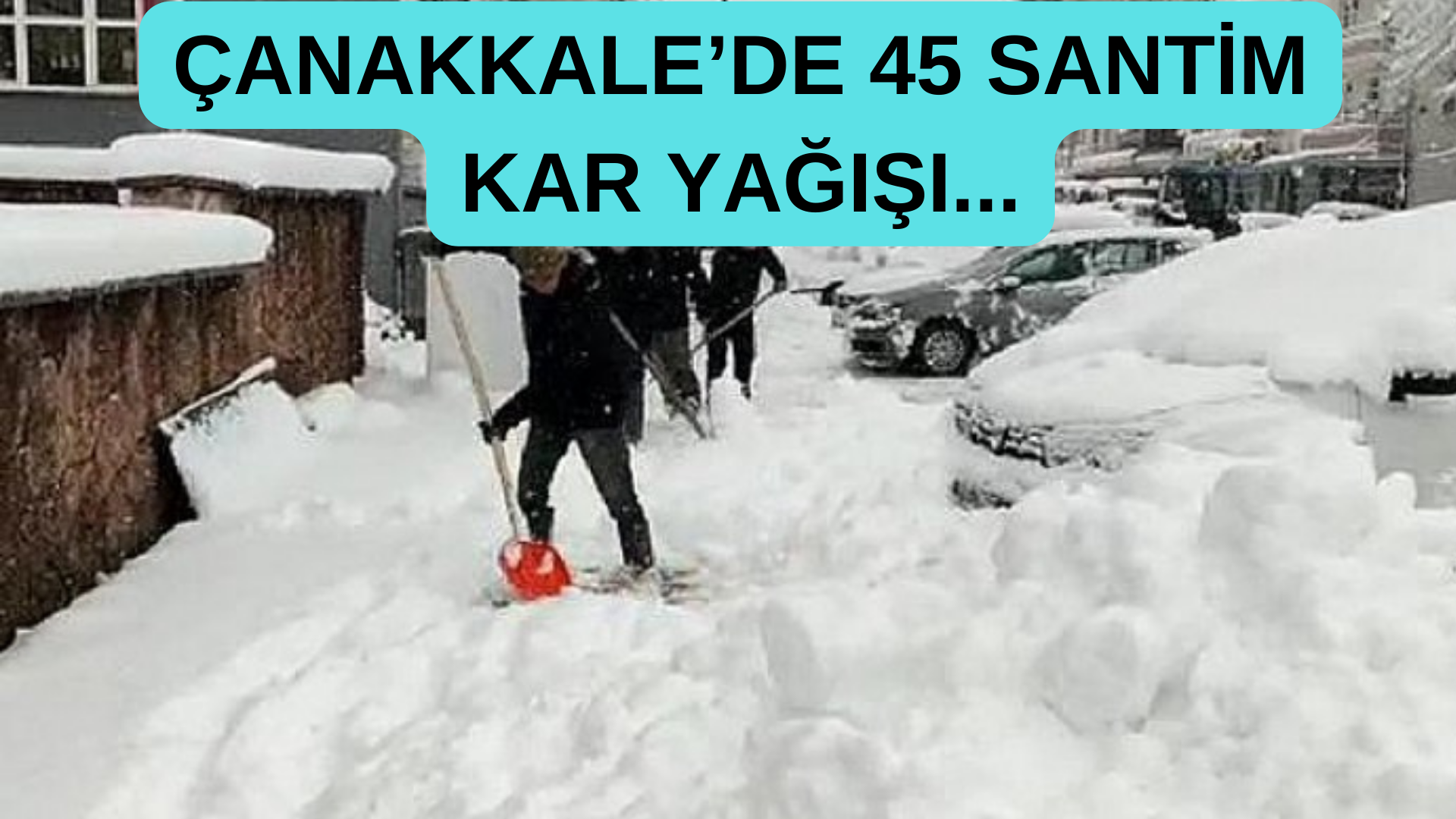 Çanakkale Kar Yağışı! Okullar Tatil Mi? görseli