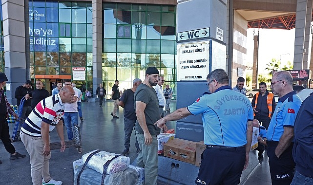 Büyükşehir zabıtasından otogarda usulsüz taşımacılığa operasyon görseli