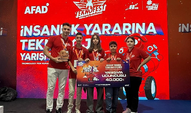 İzmirli Öğrencilerden TEKNOFEST 2025’te “ExoShoulder: Akıllı Omuz Destek Sistemi Projesi” ile Büyük Başarı görseli