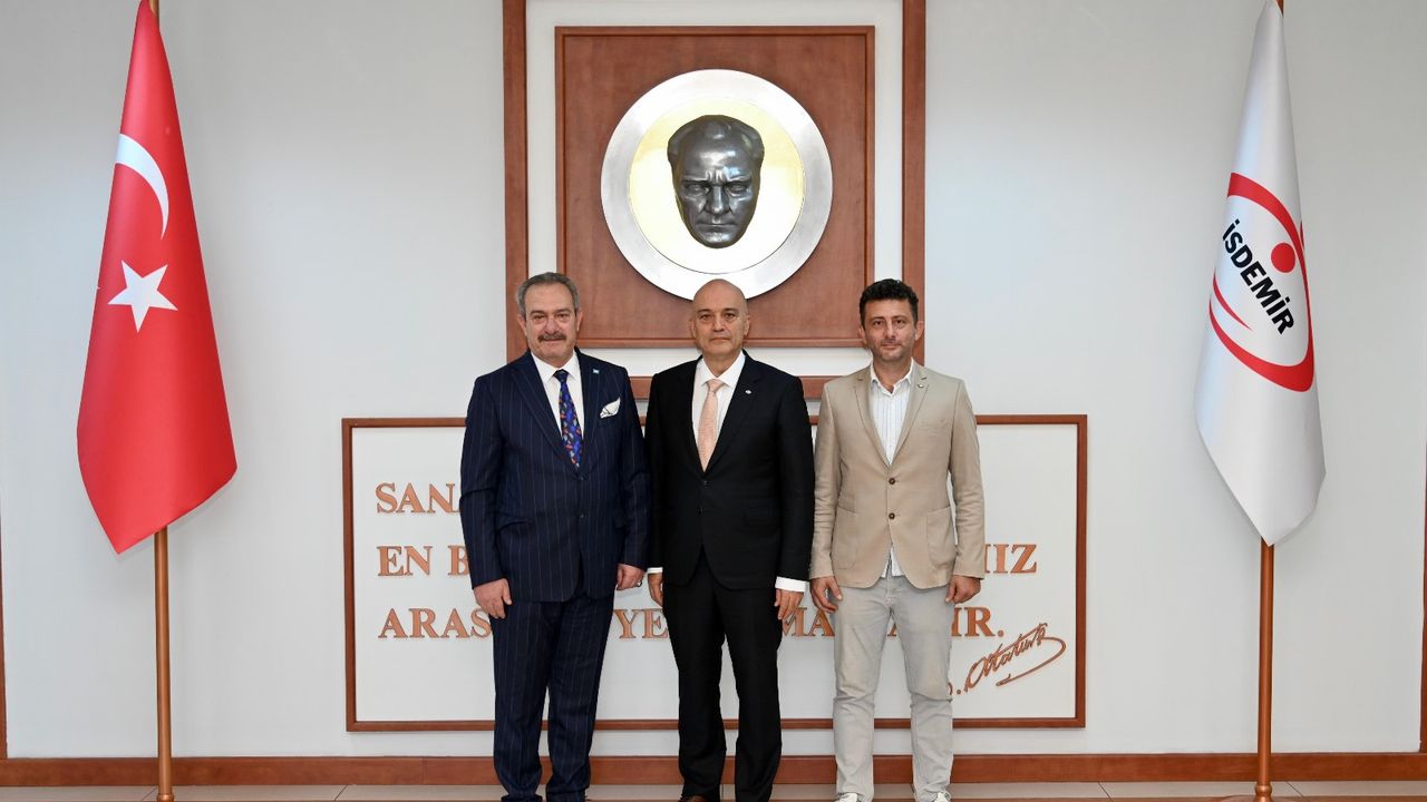 TİMBİR'den İSDEMİR Genel Müdürü Akın'a ziyaret görseli