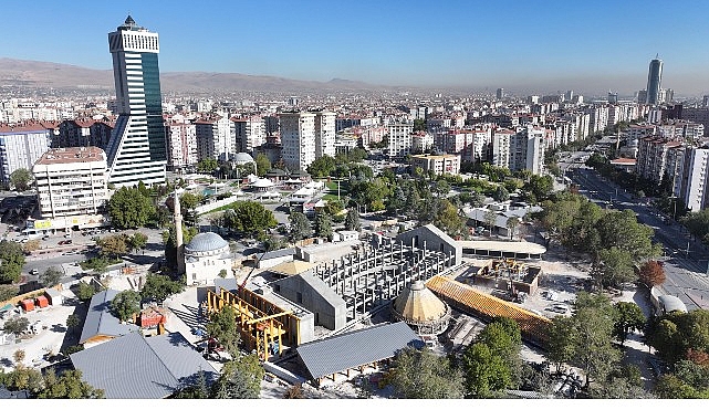 Başkan Altay: “Yüzde 60’ı Tamamlanan Şehir Kütüphanemiz Bir Kültür ve Eğitim Yuvası Olacak” görseli