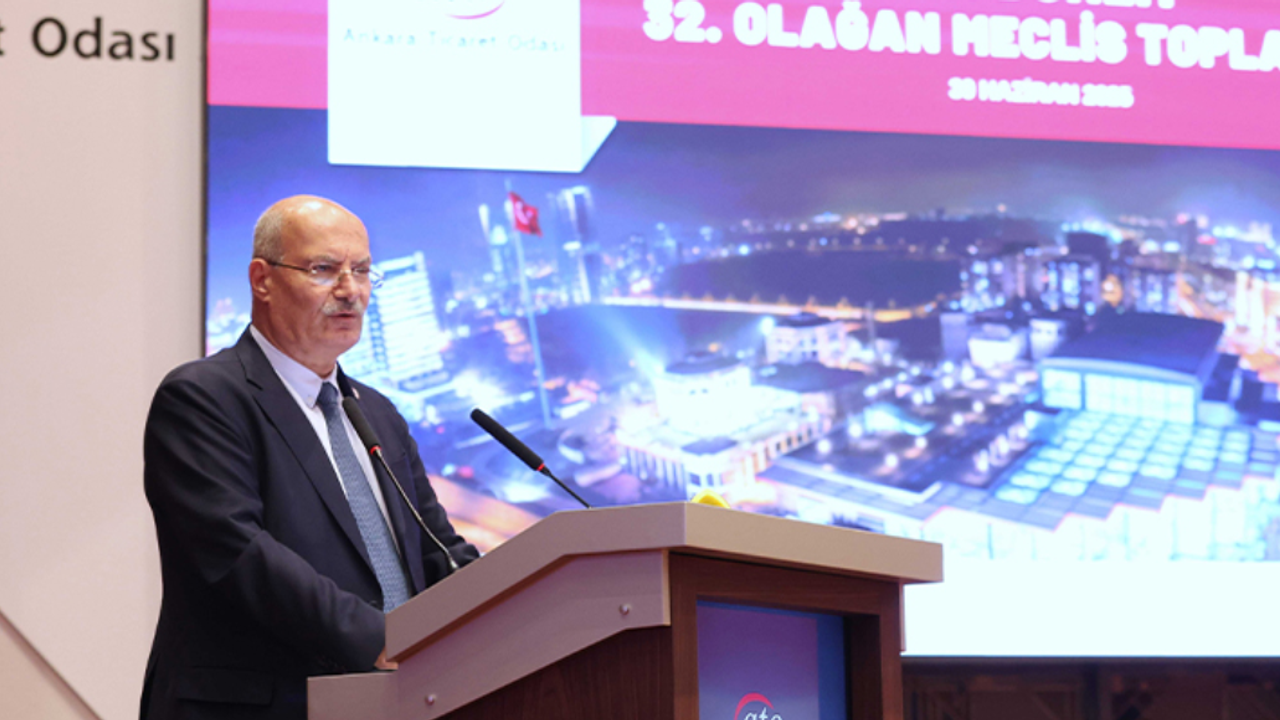 ATO Başkanı Gürsel Baran, ATO Meclis Toplantısı'nda ekonomiye ilişkin değerlendirmelerde bulundu görseli